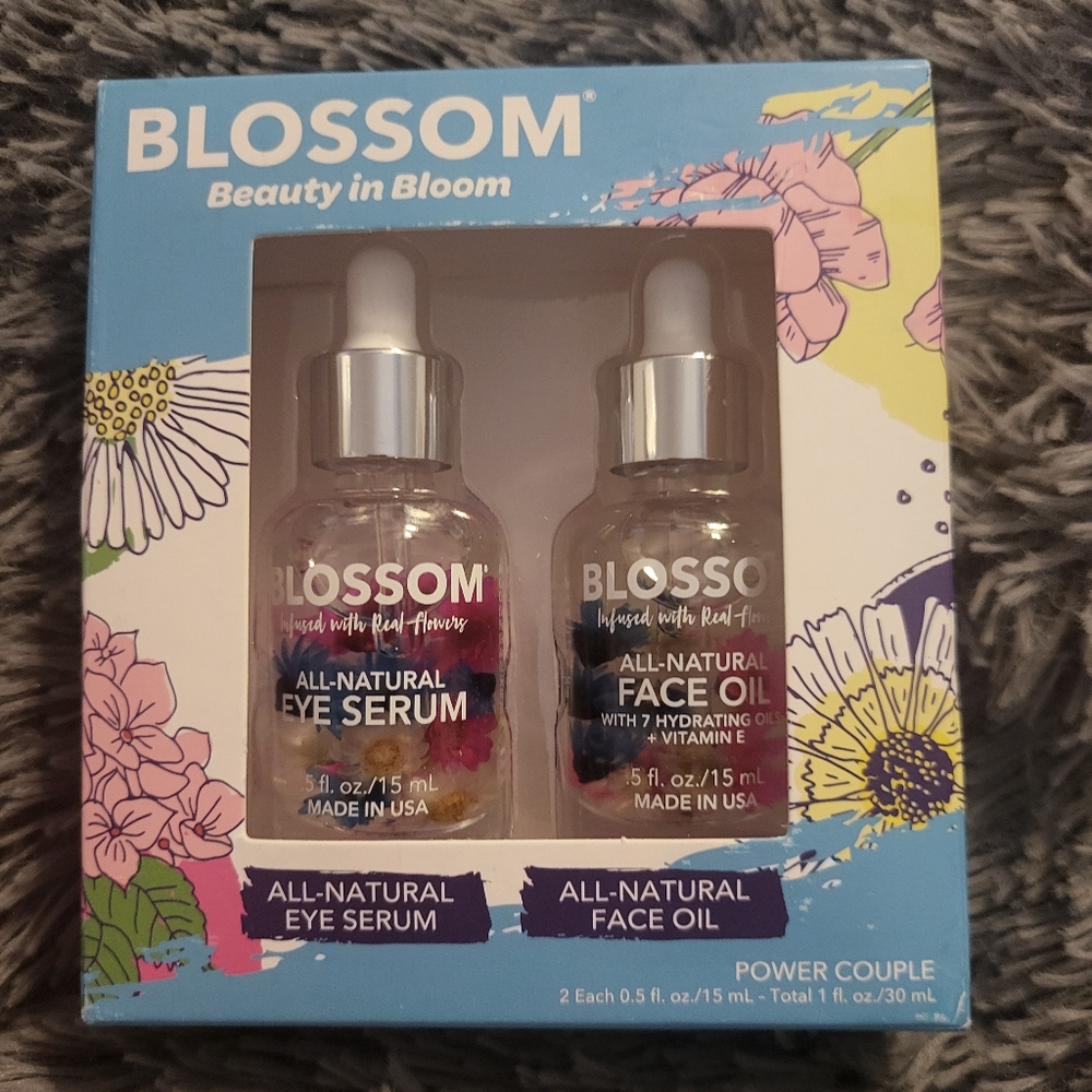 Blossom eye and face skin set
